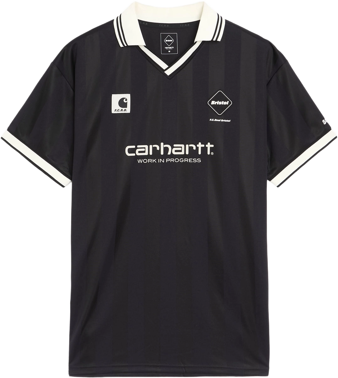 F.C. Real Bristol x Carhartt WIP Relaxed Jersey T-Shirt Black