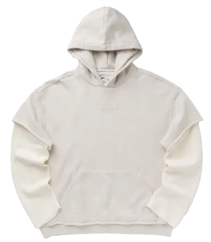 Converse x Daily Paper Hoodie EGRET HEATHER