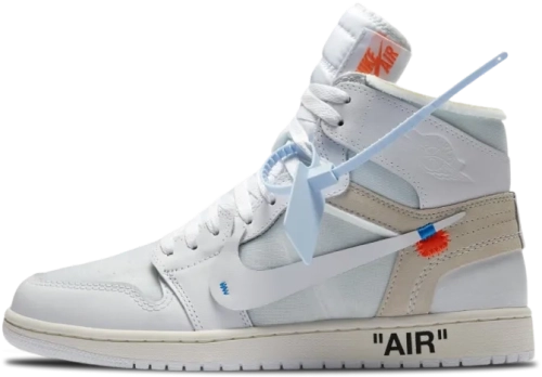 image de Off White x Air Jordan 1 High Og White AA3834-100