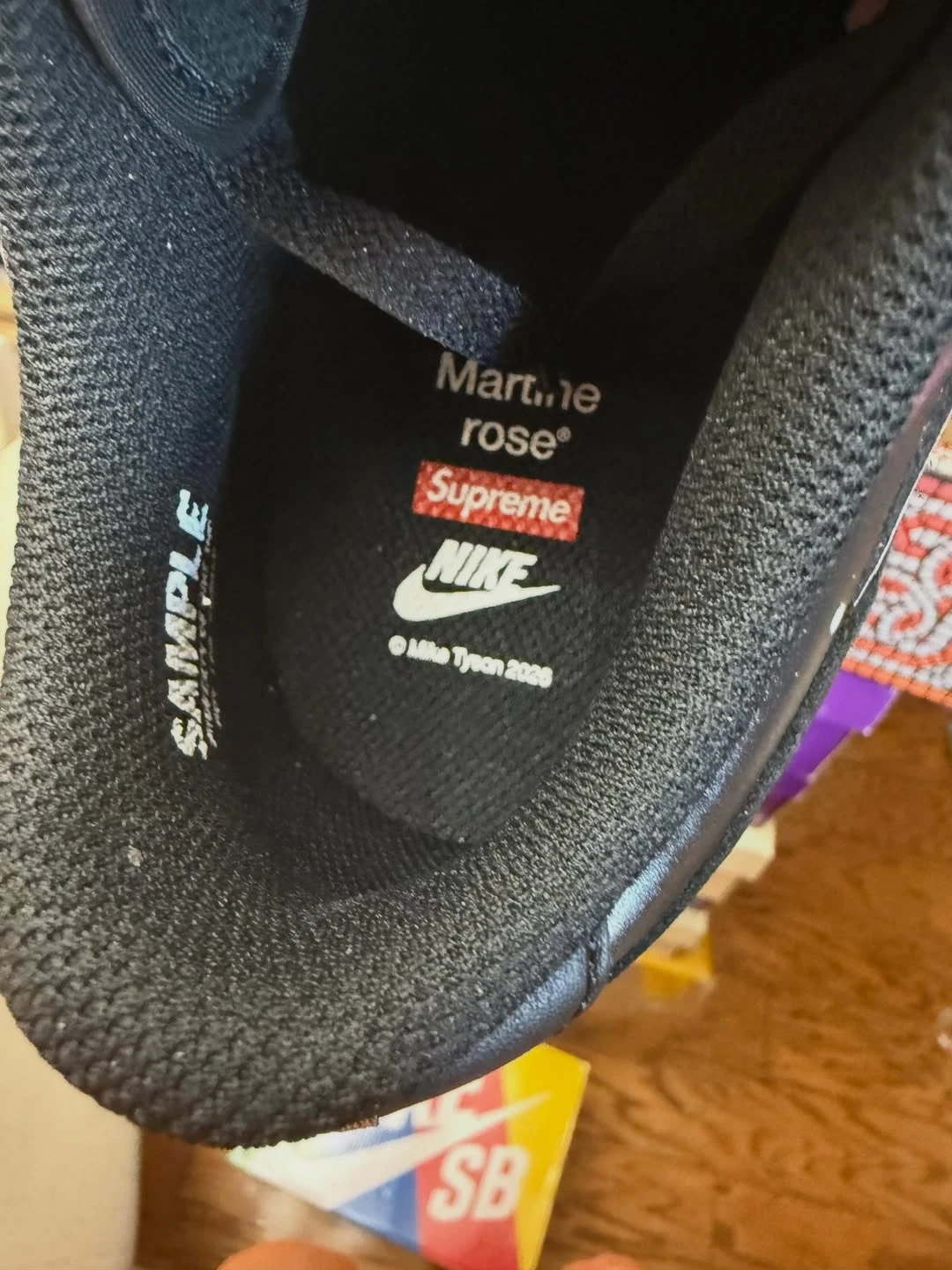 Supreme Martine Rose Nike Dunk Mike Tyson