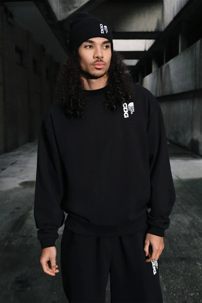 CDG x The North Face Collection - Black technical pants