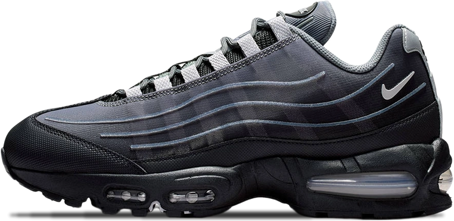 Nike Air Max 95 Big Bubble Tech Smoke Grey Wolf Grey