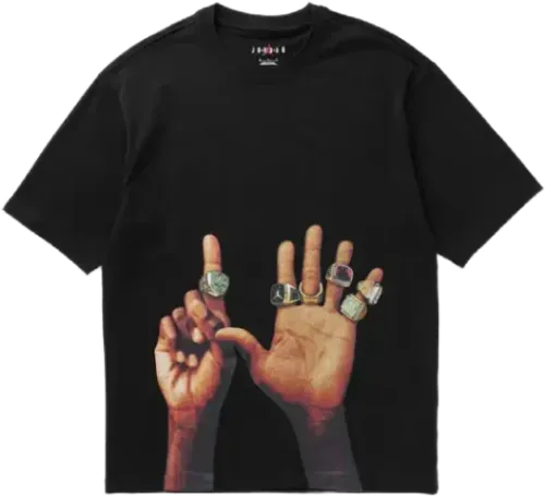 Jordan Flight MVP Rings T Shirt Black HJ2322-010 image