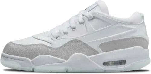 image de Air Jordan 4 RM White Metallic Silver HQ3441-111