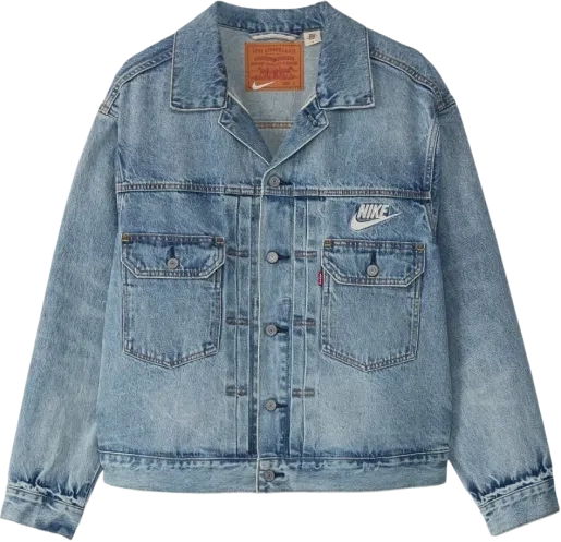 Nike Levis Denim Trucker Jacket S Nike x Levi