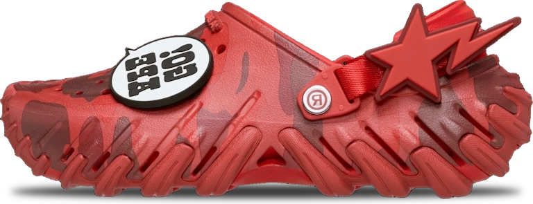 BAPE x Crocs Echo RO Clog Flame