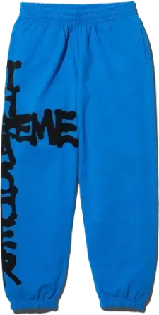 Supreme x Thrasher Sweatpant BLUE