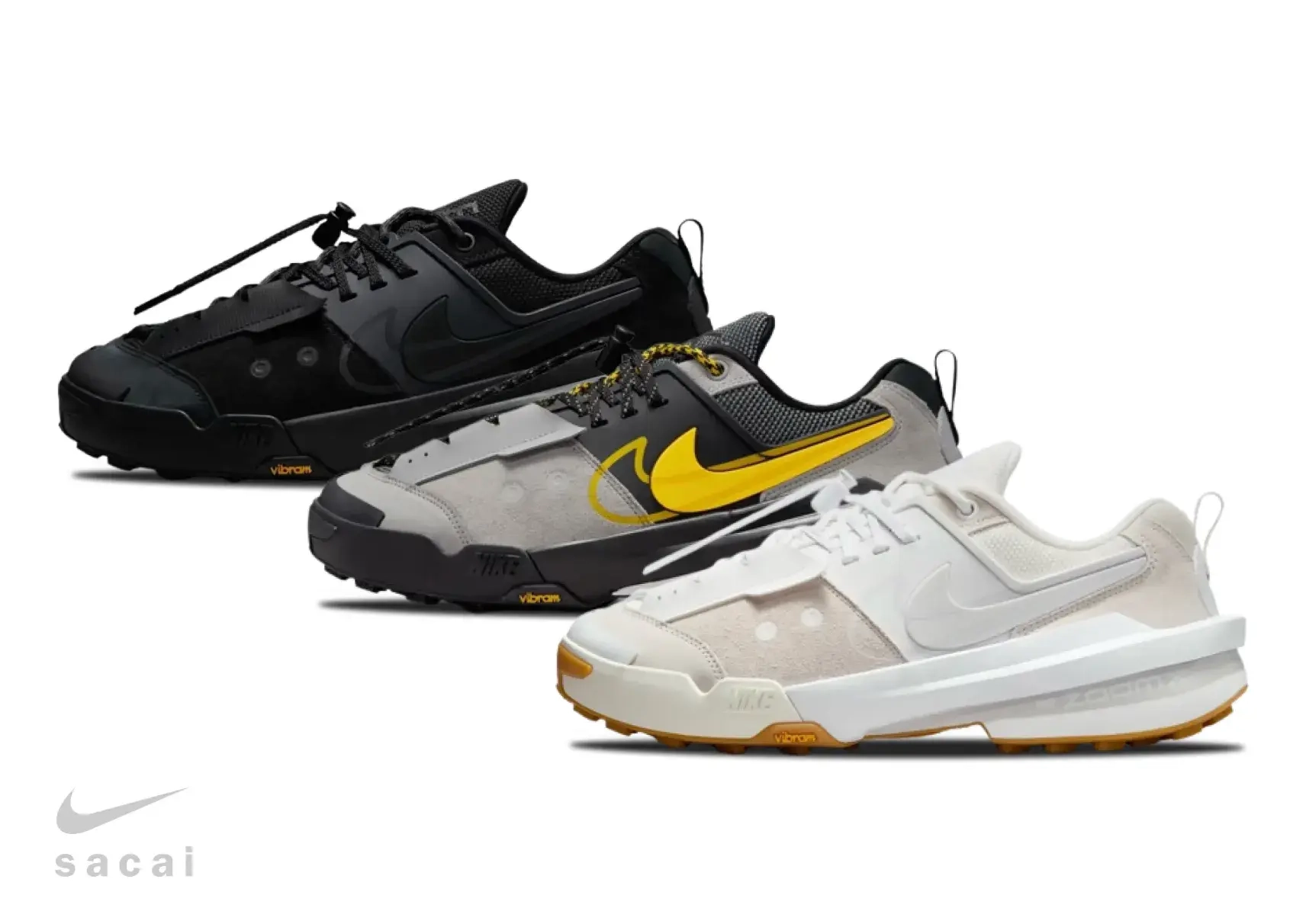 Sacai x Nike Zegamadome Pack