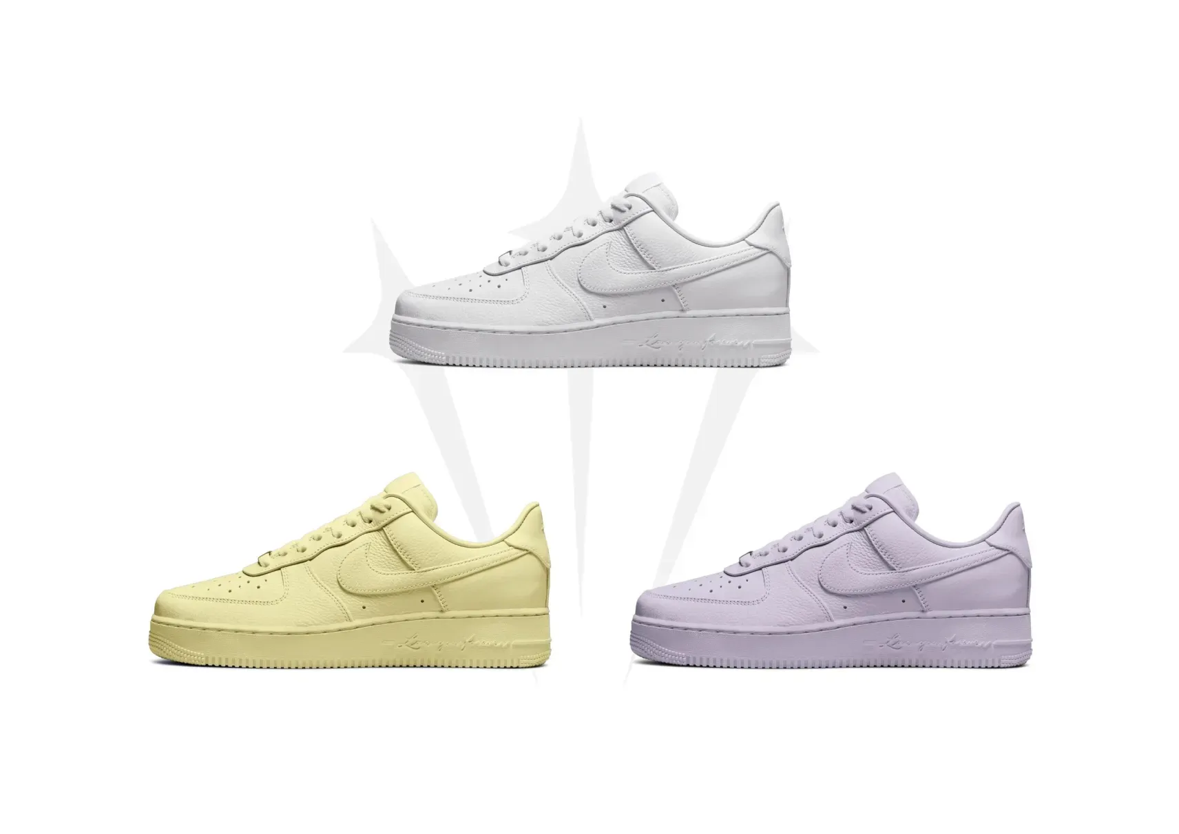 nocta nike air force 1 low cz8065-800 cz8065-500 cz8065-100