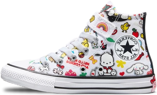 Image de Converse x Hello Kitty And Friends Chuck Taylor All Star Easy-On Stickers WHITE/WHITE/BLACK