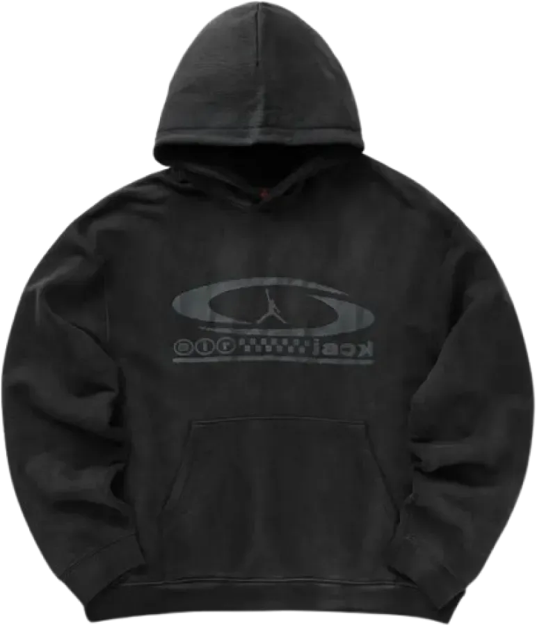 Travis Scott x Jordan Pullover Hoodie BLACK DARK SMOKE GREY