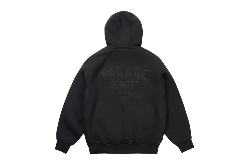Palace x Schott NYC CWU bomber jacket noir