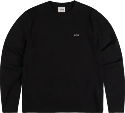 Image de Arte Antwerp Print Longsleeve T-Shirt Black SS25 242LS 1