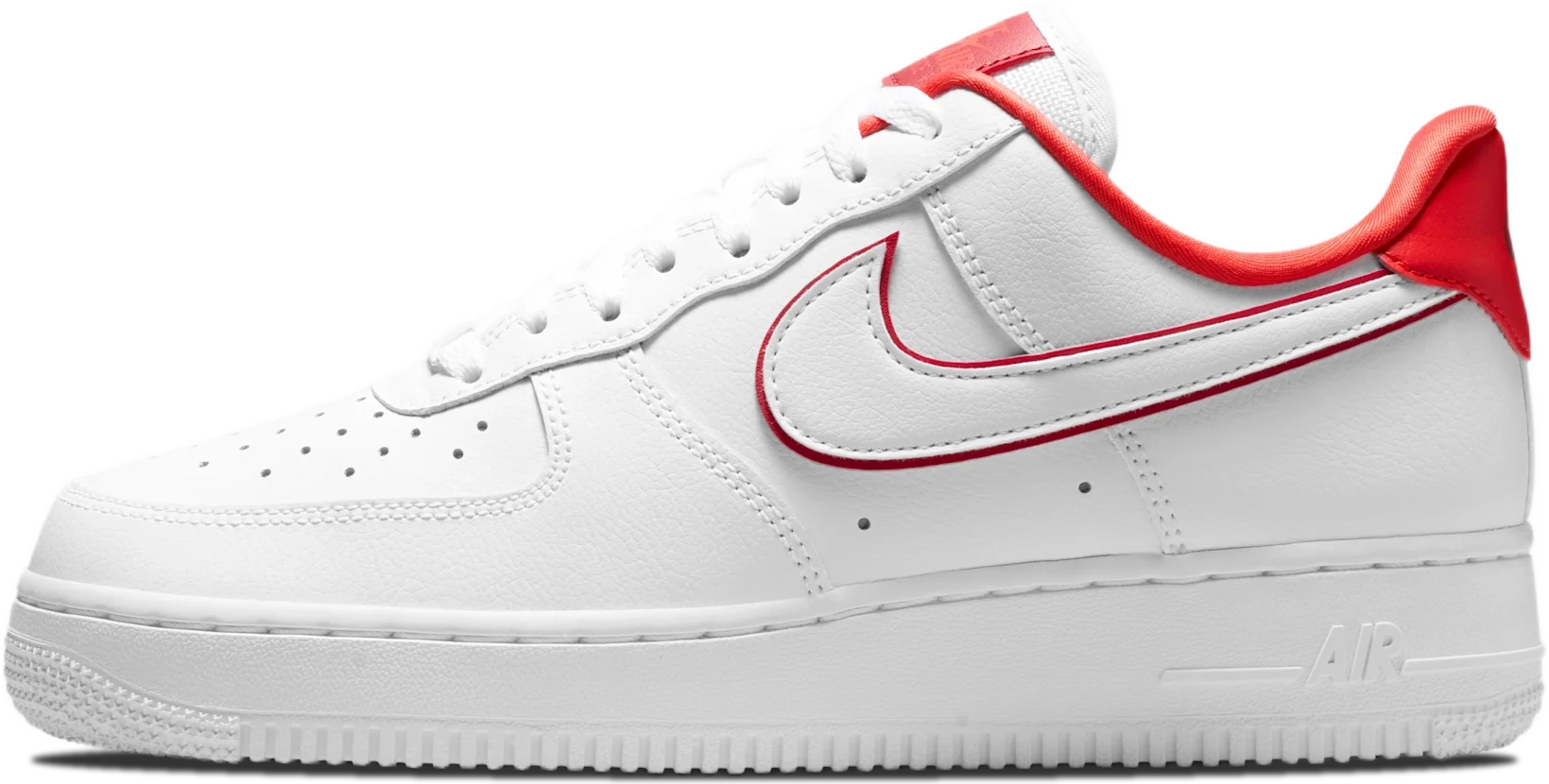 Nike Air Force 1 Low WMNS White Tough Red