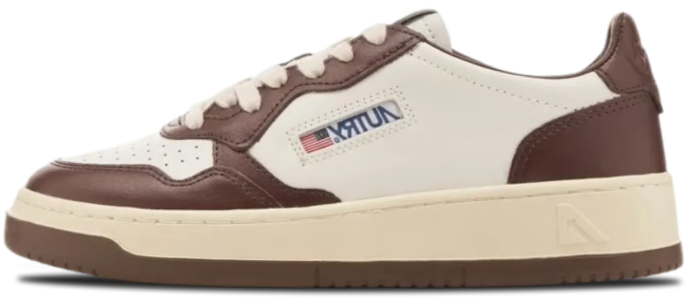 Autry Medalist Low BROWN LEATHER