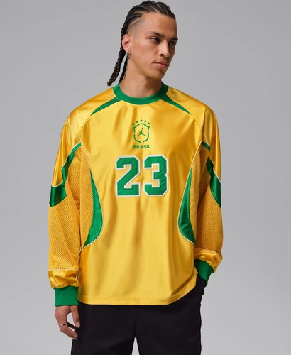 Image de Jordan Statement Goalkeeper Top VARSITY MAIZE LUCKY GREEN