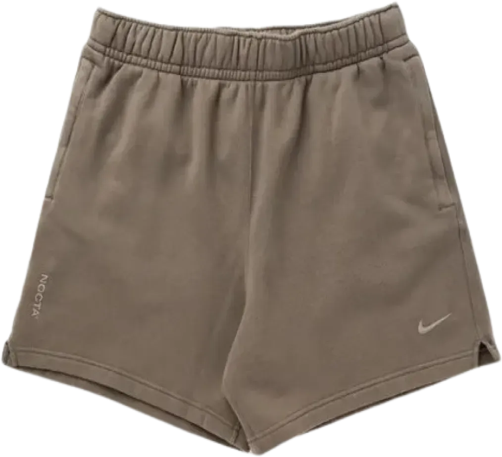 NOCTA x Nike Fleece Short BROWN GREY