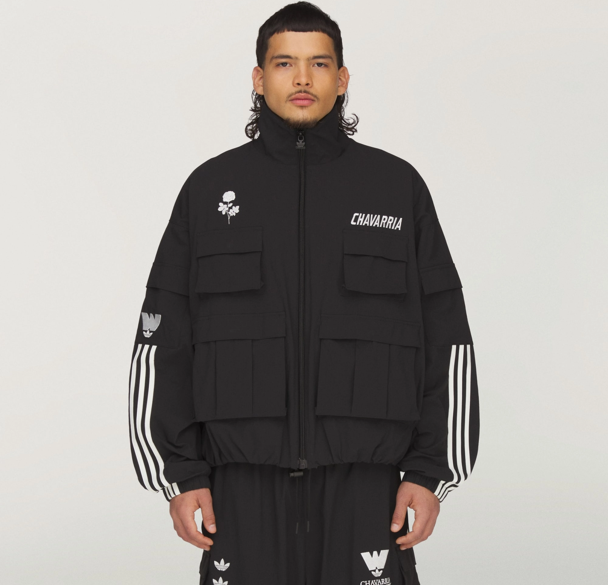 新品未使用  WILLY CHAVARRIA ジャケット 4XL Willy Chavarria x adidas Cargo Jacket 