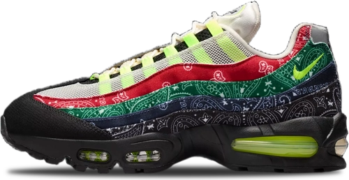 Image gallery #0 Nike Air Max 95 Big Bubble PAISLEY BANDANA IQ0620-100 image