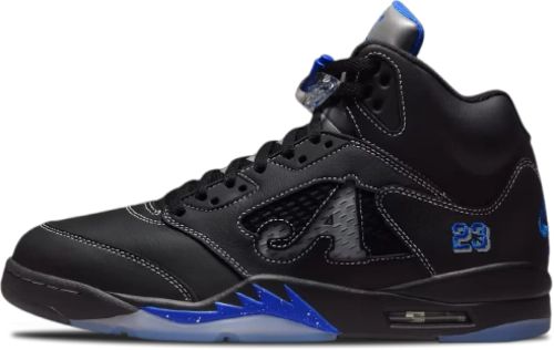 image de Awake Ny Air Jordan 5 Black Racer Blue DV4982-004