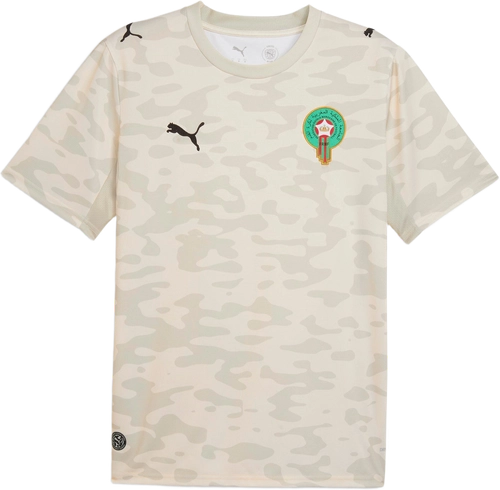 Image de Puma x Salehe Bembury x Morocco Goalkeepers Logo Jersey T-Shirt ALPINE SNOW DESERT DUST