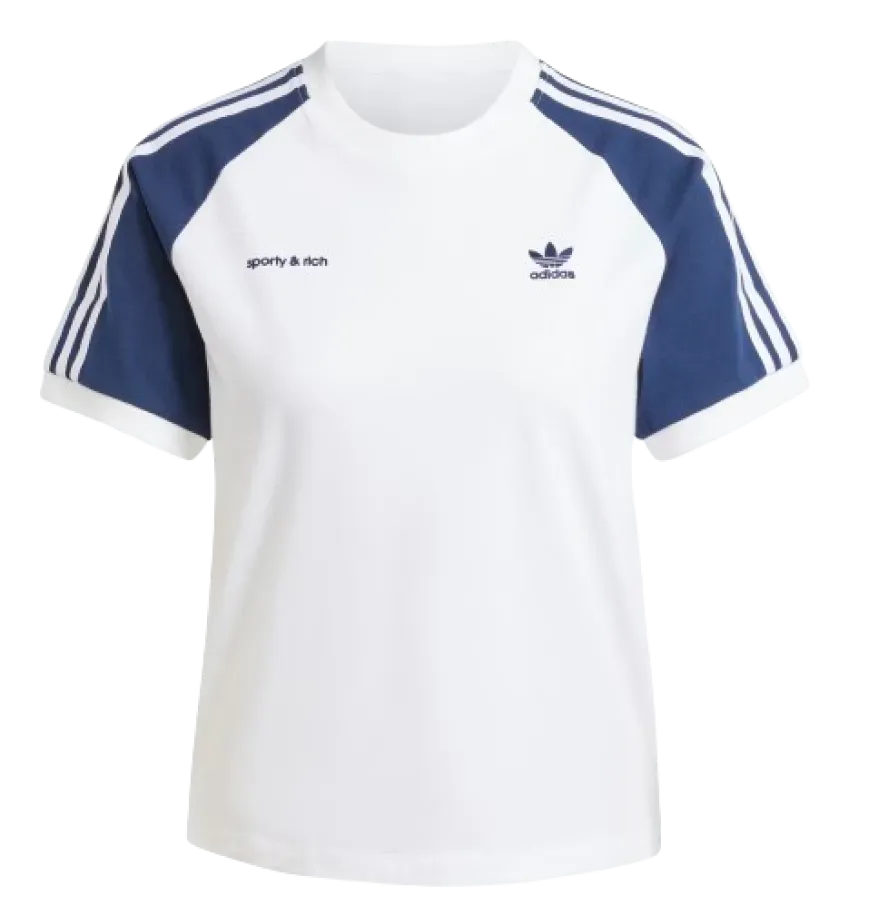 Sporty & Rich x adidas T-Shirt WMNS NIGHT INDIGO