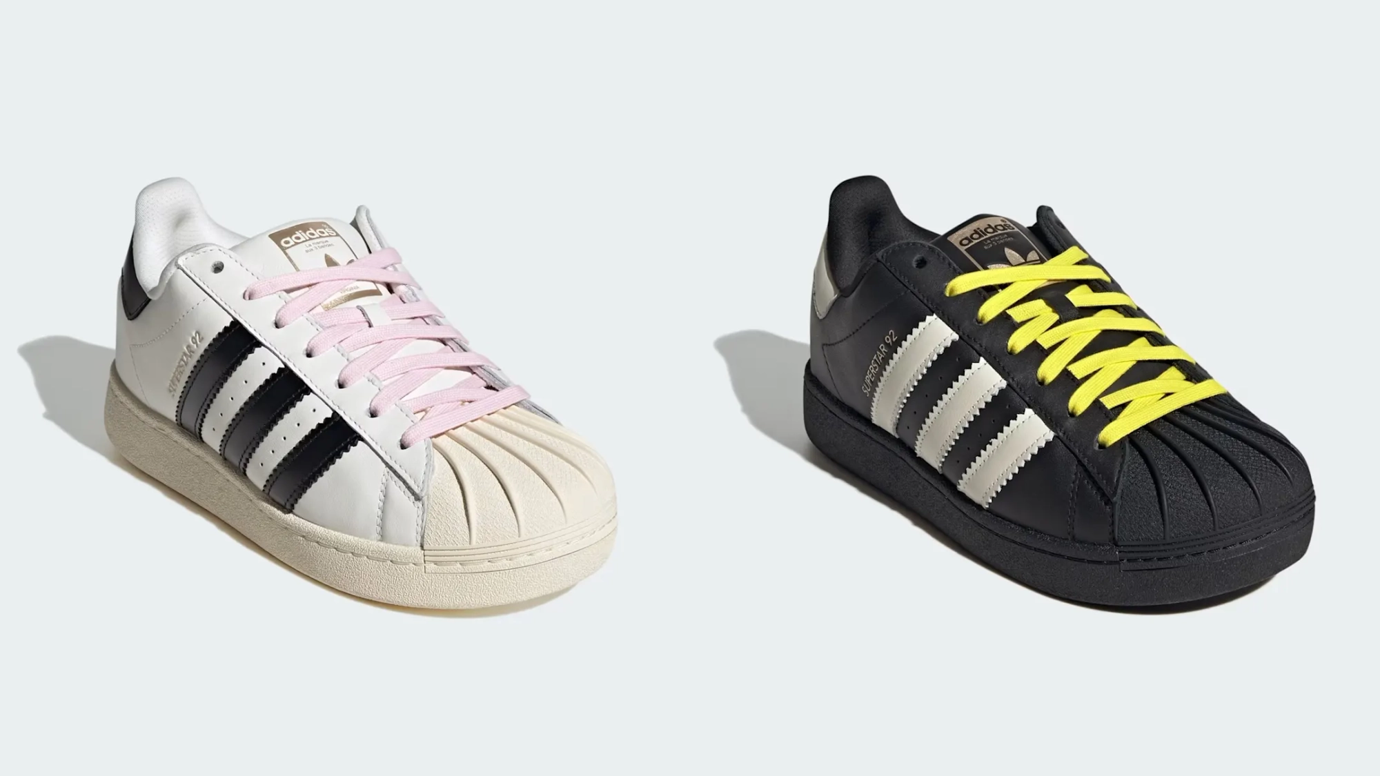 Pharrel x adidas Superstar 92 White Black ji4268 ji4267