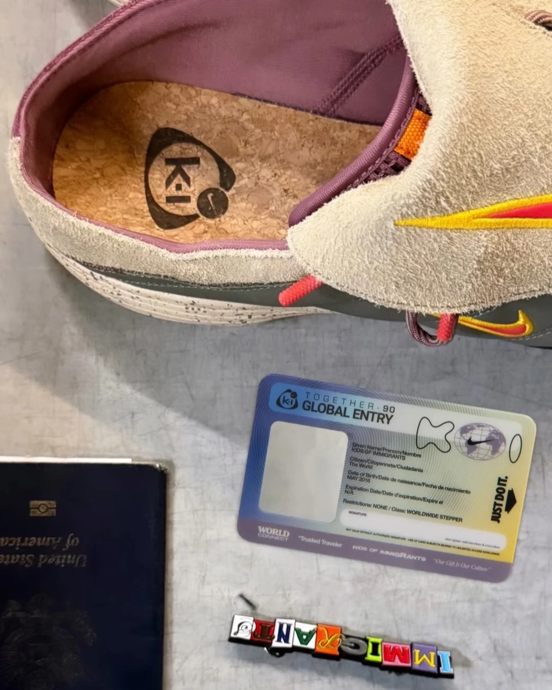 Kids of Immigrants Nike Total 90 collaboration