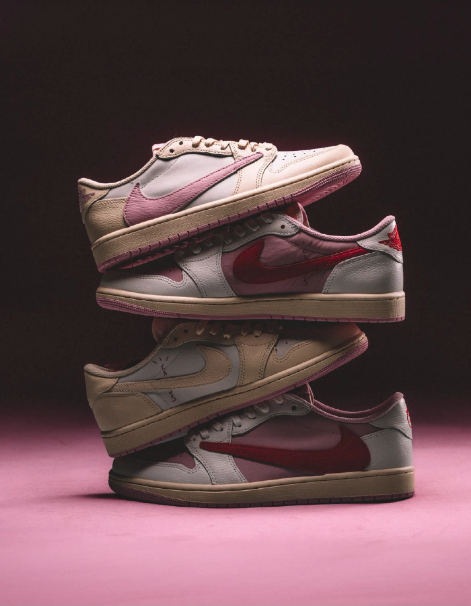 Travis Scott x Jordan 1 Pink Pack