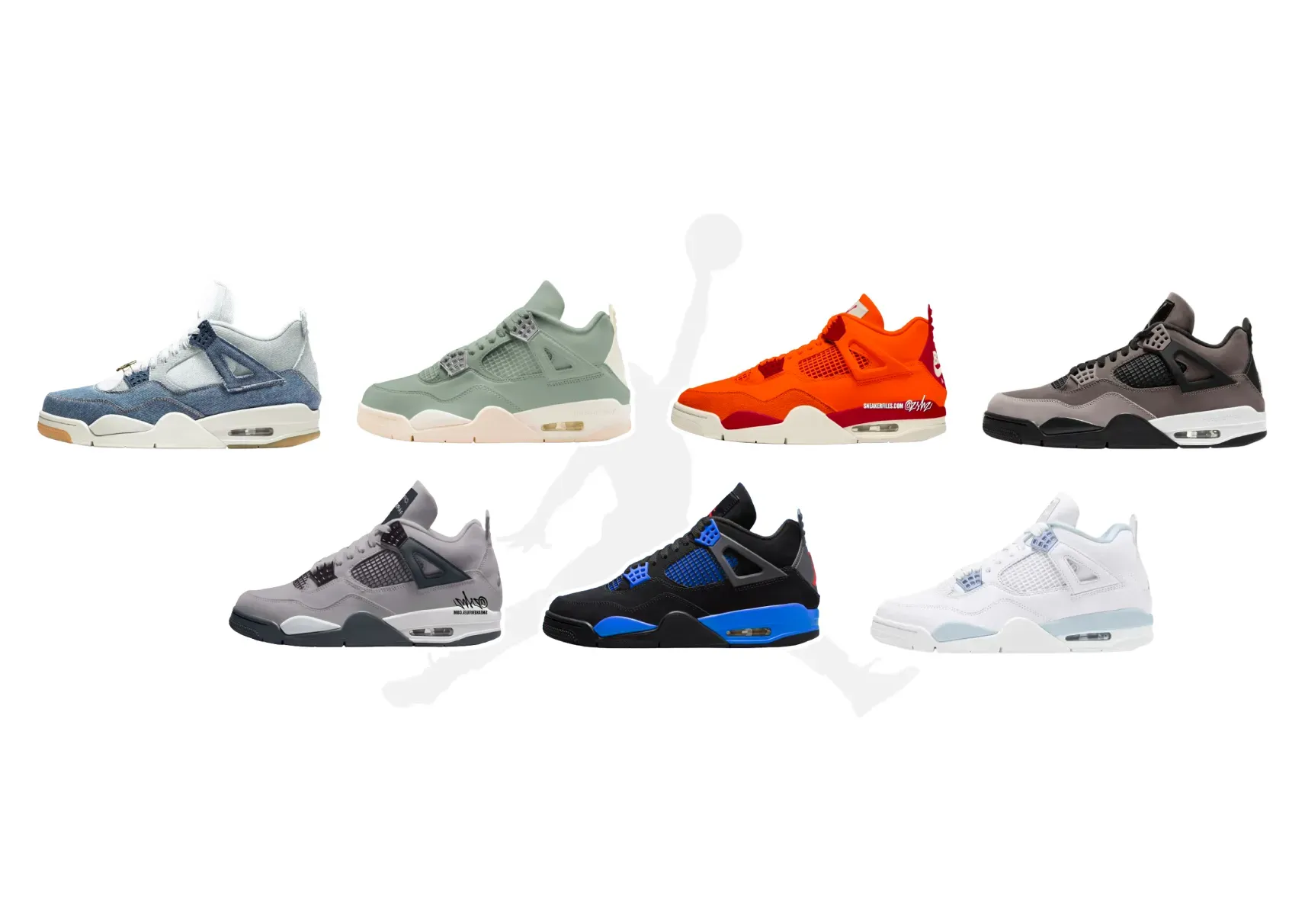 sorties air jordan 2025 4