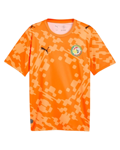 Image de Puma x Salehe Bembury x Senegal Goalkeepers Logo Jersey T-Shirt ORANGE