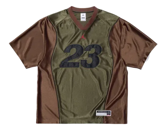Supreme x Jordan Jersey T-Shirt KHAKI BROWN