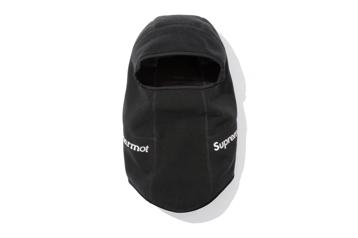 supreme x marmot fall 2025 black hood