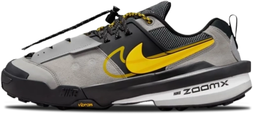 image de Sacai x Nike Zegamadome SP Matte Silver Yellow HQ8618-002