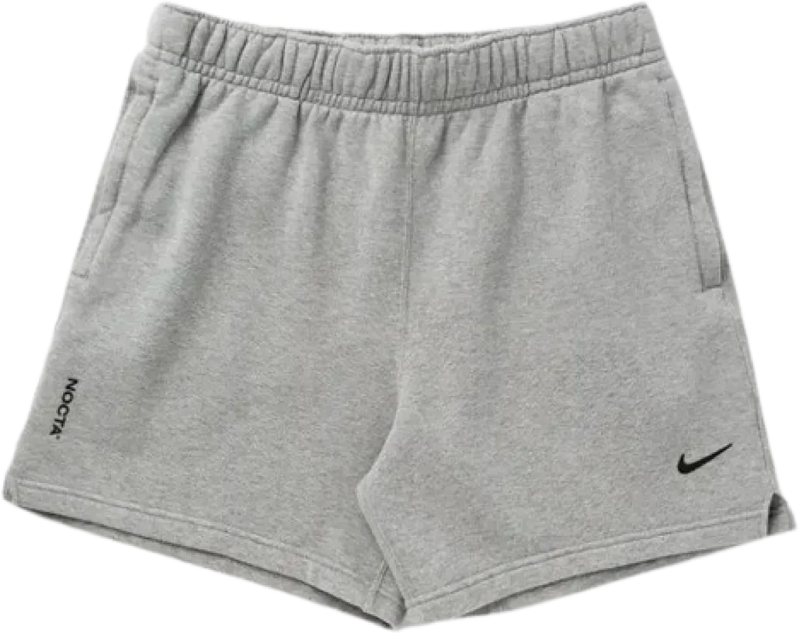NOCTA x Nike Fleece Short GREY HEATHER