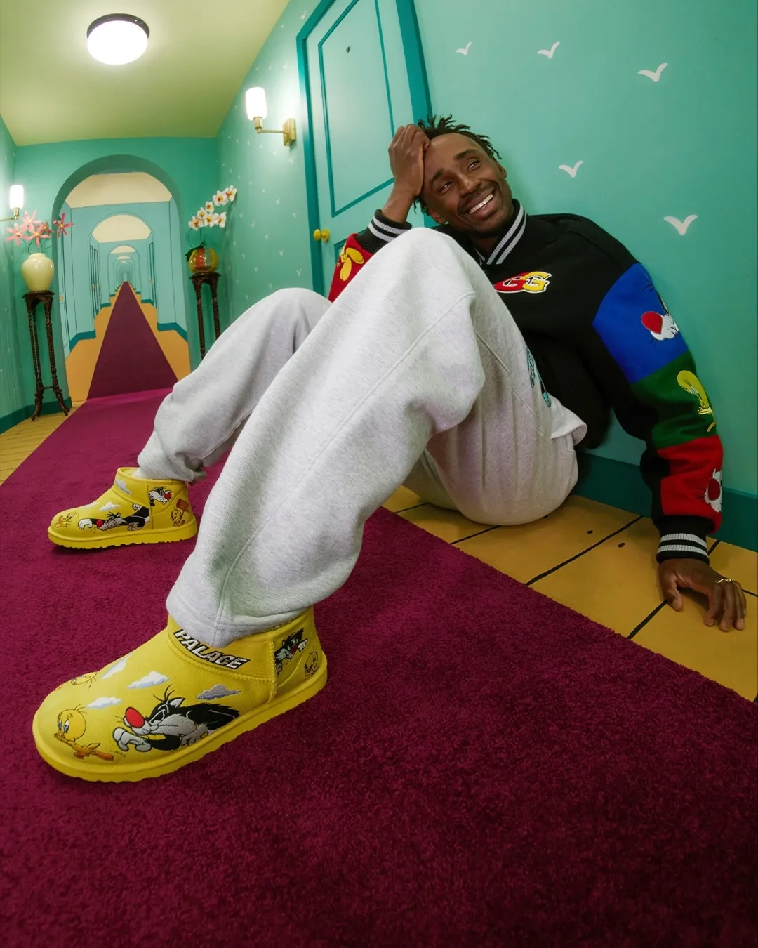 Palace Ugg Looney Tunes Collaboration 2025