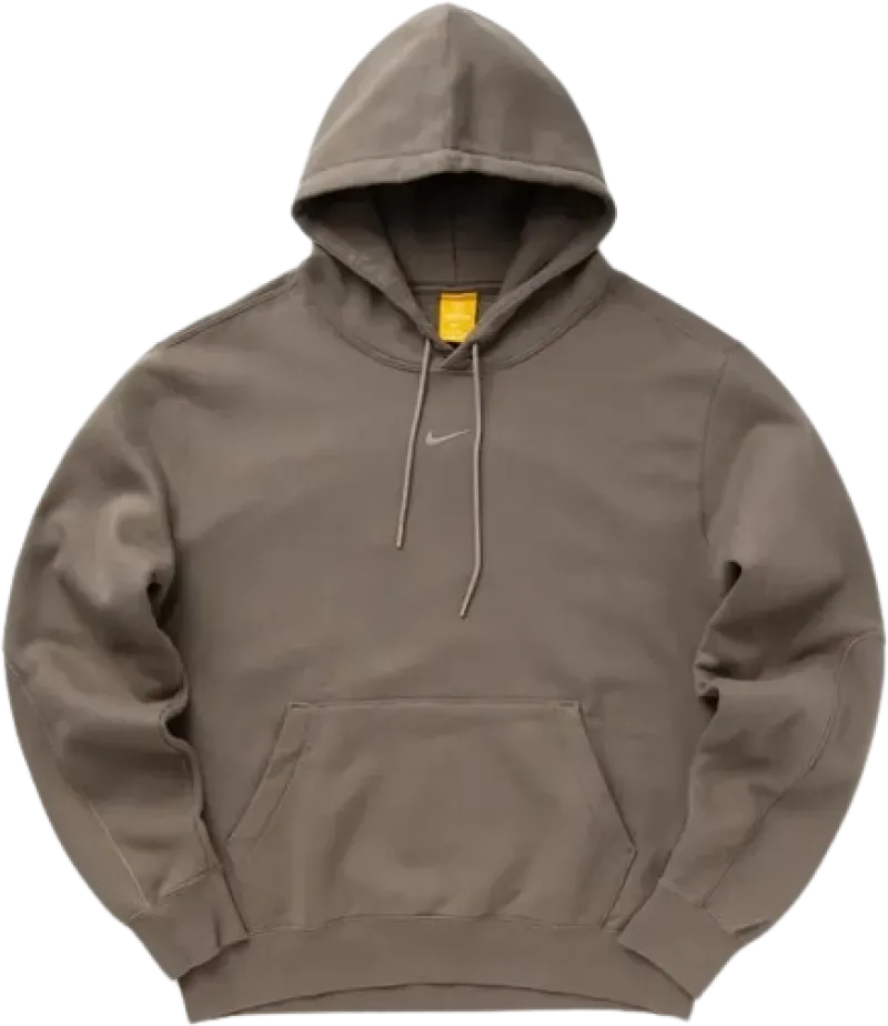 NOCTA x Nike Fleece Hoodie BROWN GREY