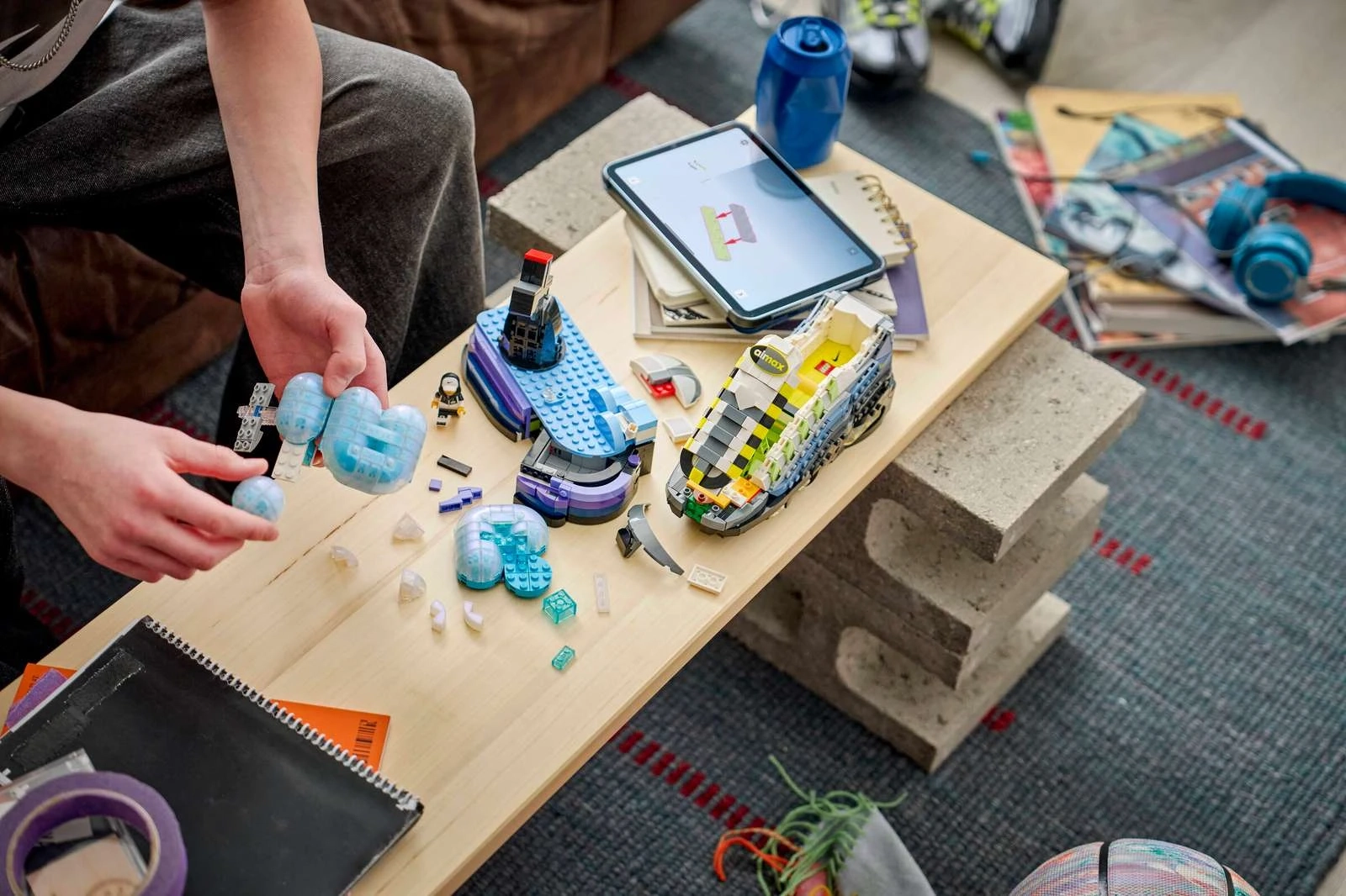 Lego Nike Air Max 95 Neon Brick Set