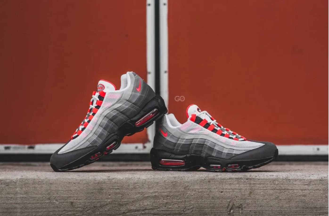 Nike Air Max 95 Big Bubble SOLAR RED