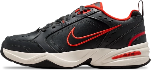 Nike Air Monarch IV DARK SMOKE GREY PICANTE RED image