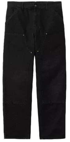 Carhartt WIP Double Knee Pant BLACK AGED CANVAS