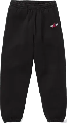 Supreme x Jordan Sweatpant BLACK