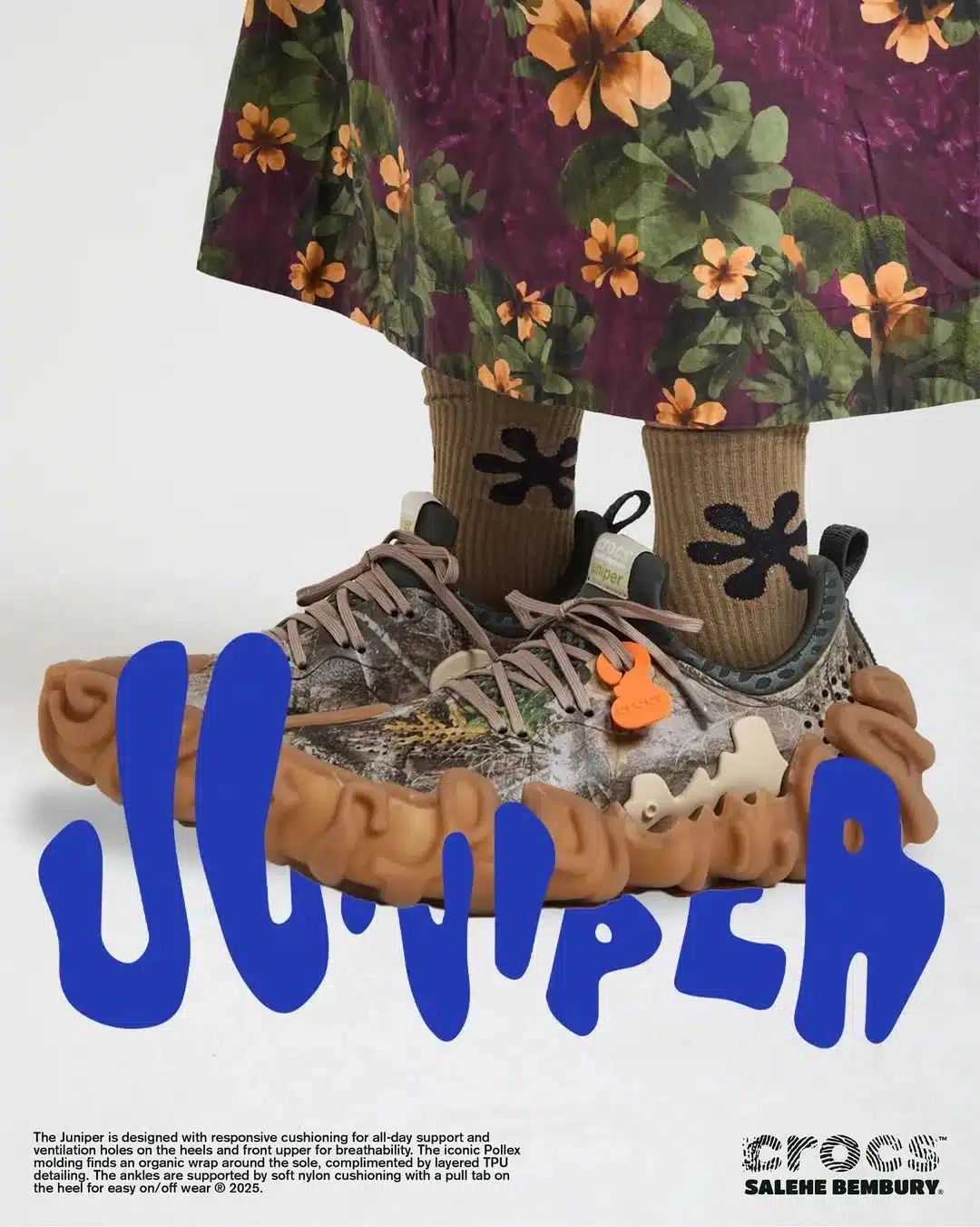 Salehe Bembury Crocs Pollex Juniper Tree Camo 208694-90H