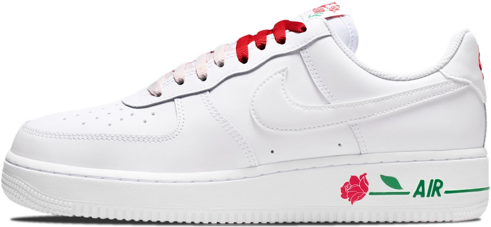Nike Air Force 1 Low Rose White Sport Red