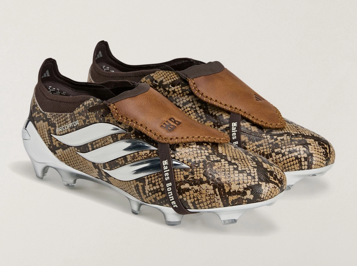 Wales Bonner x adidas Predator Elite texture snakeskin