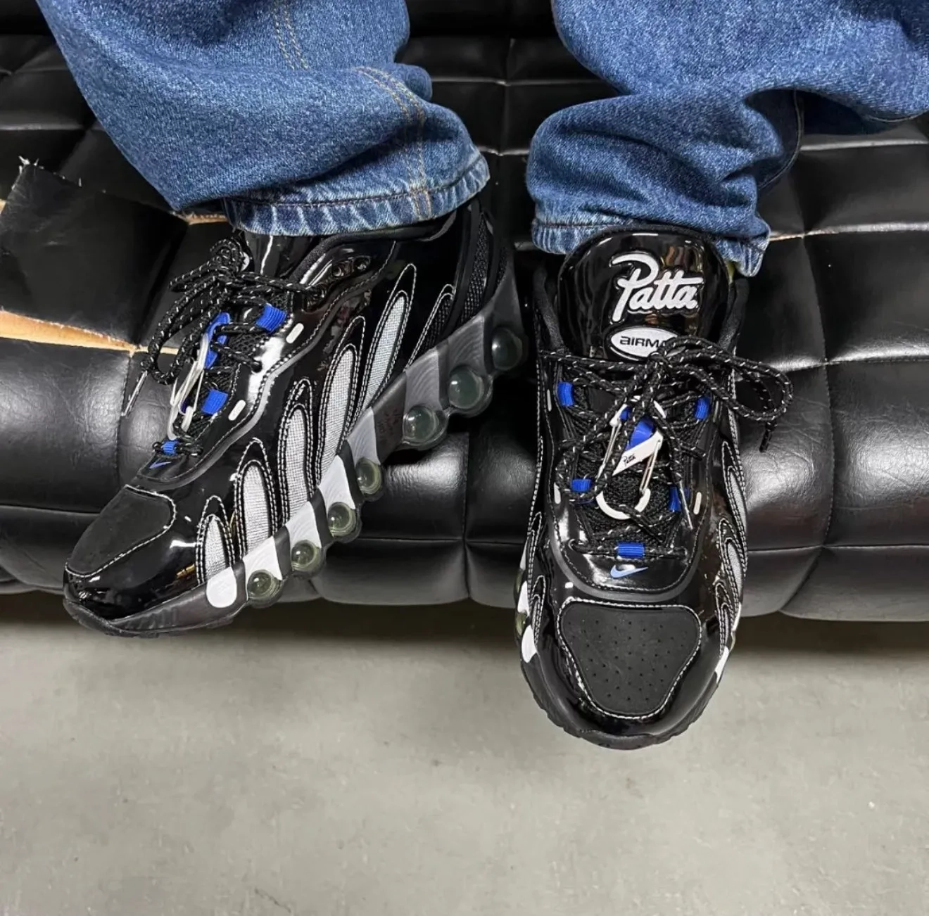 Patta Nike Air Max DN8 Black Blue IB4029-001 2025