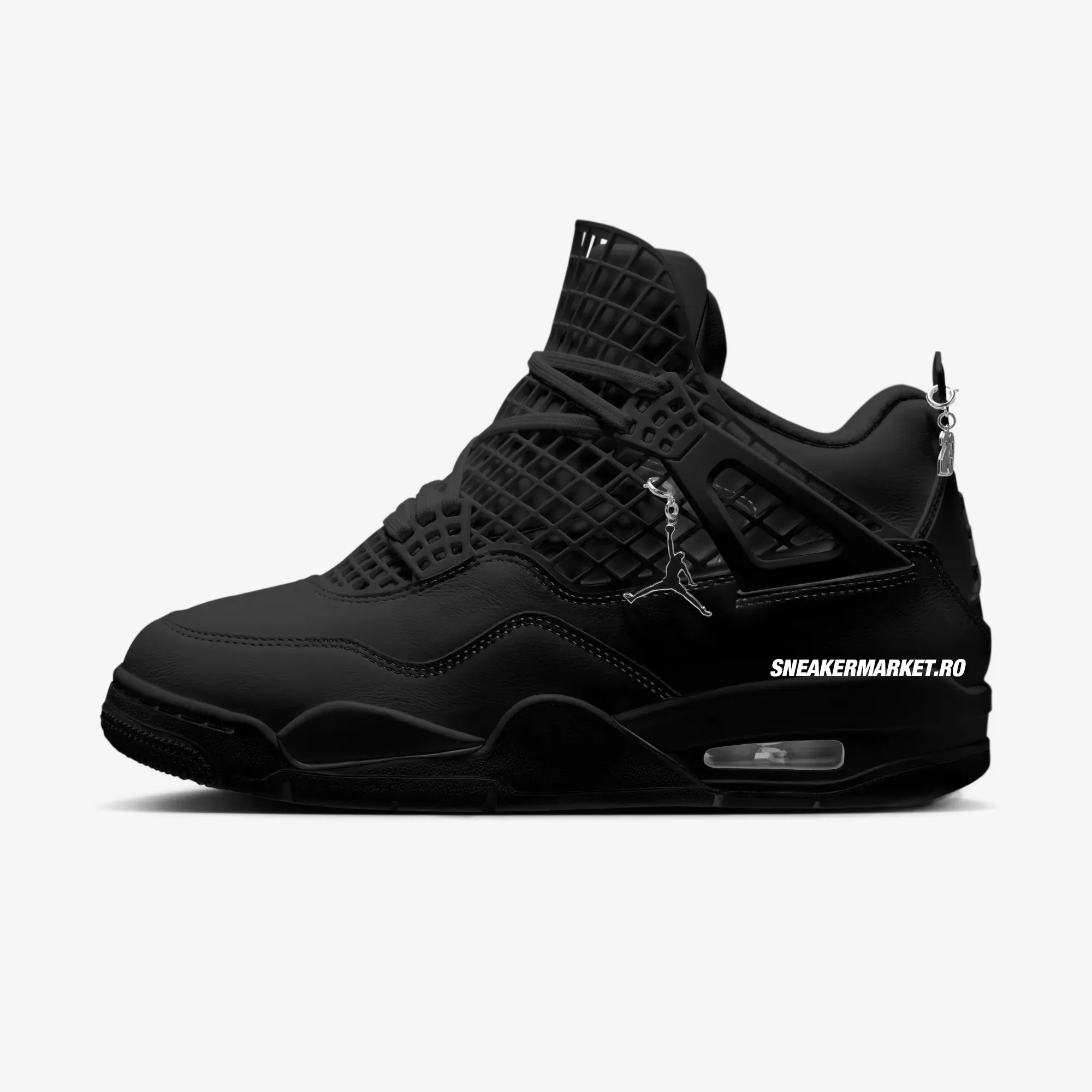 air jordan 4 net wmns black metallic silver fn7251-001