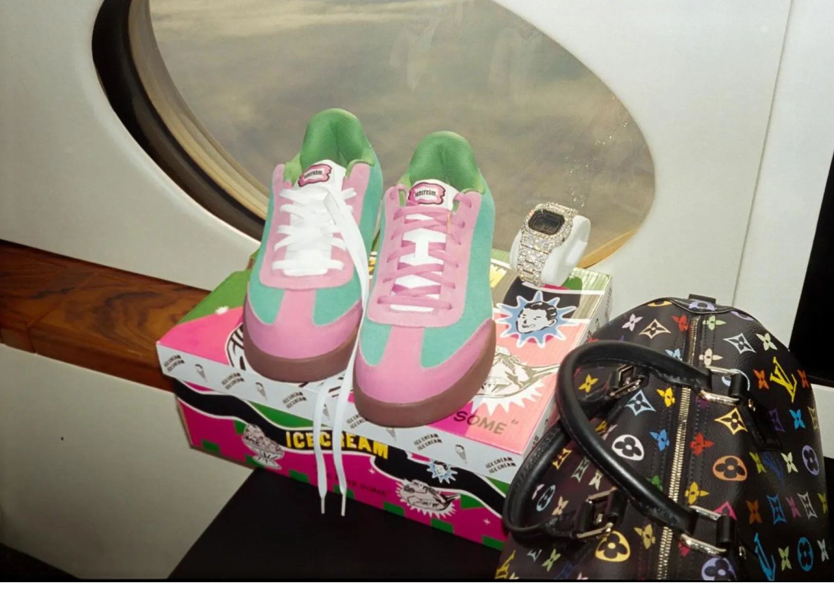 Don Toliver et Ice Cream réinventent la Reebok Board Flip Banana Split