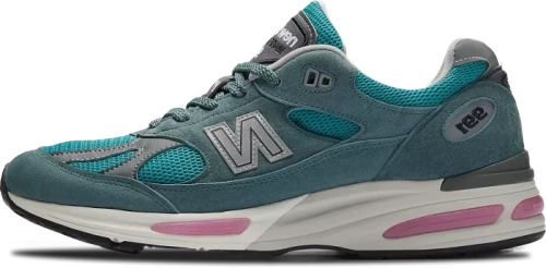 Image de New Balance 991v2 Made In Uk Porcelaine Green U991tt2