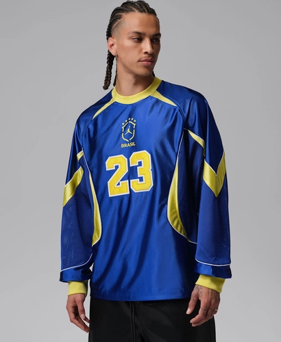 Image de Jordan Statement Goalie Top Brasil OLD ROYAL YELLOW PULSE